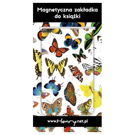 Zakładka magnetyczna Henry Motyle